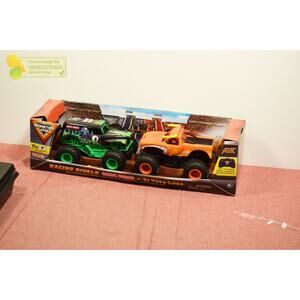 Monster Jam Official Grave Digger vs El Toro Loco Racing Rivals Remote Control